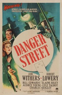 Danger Street (1947) - poster