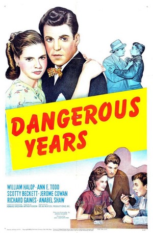 Dangerous Years (1947) - poster
