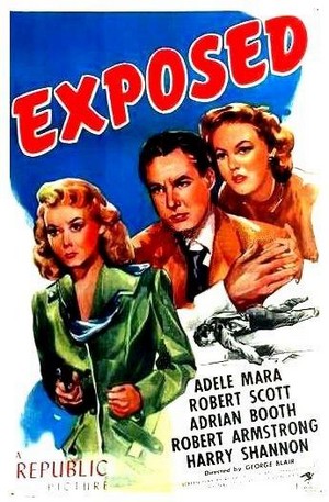 Exposed (1947) - poster