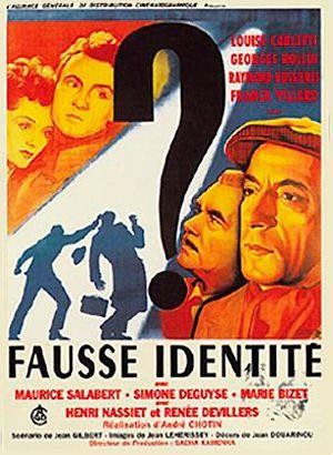 Fausse Identité (1947) - poster