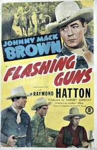 Flashing Guns (1947) - poster