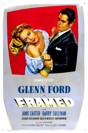 Framed (1947) - poster
