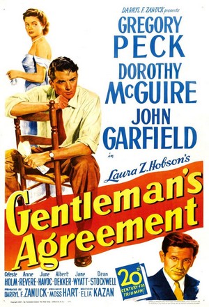 Gentleman's Agreement (1947) - poster