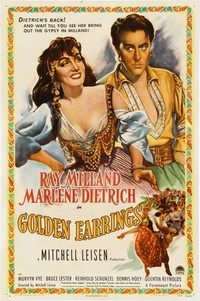 Golden Earrings (1947) - poster