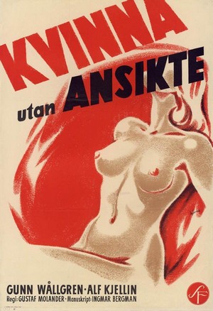 Kvinna utan Ansikte (1947) - poster