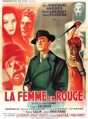La Femme en Rouge (1947) - poster