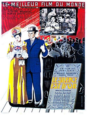 Le Silence Est d'Or (1947) - poster