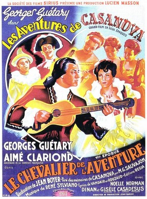Les Aventures de Casanova (1947) - poster