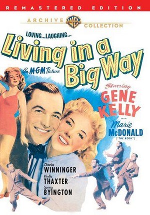 Living in a Big Way (1947) - poster