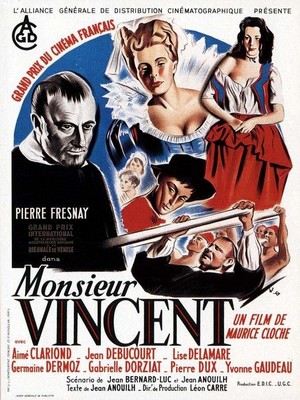 Monsieur Vincent (1947) - poster