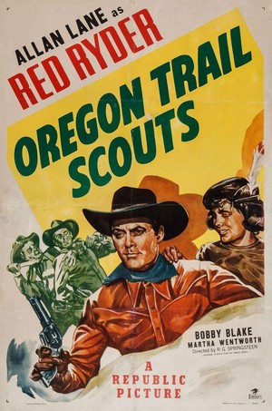 Oregon Trail Scouts (1947) - poster