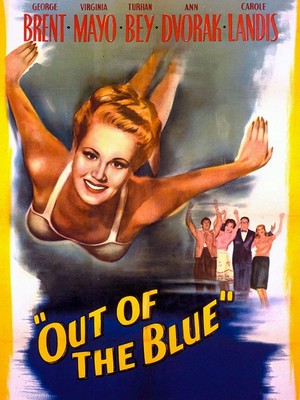 Out of the Blue (1947) - poster