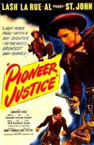 Pioneer Justice (1947) - poster
