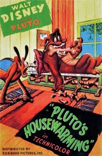 Pluto's Housewarming (1947) - poster