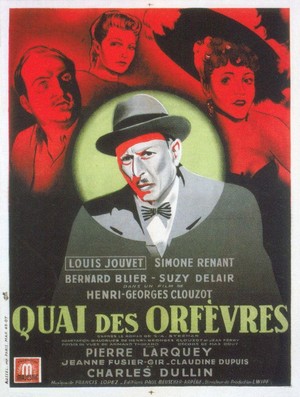 Quai des Orfèvres (1947) - poster