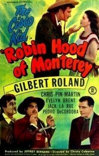 Robin Hood of Monterey (1947) - poster