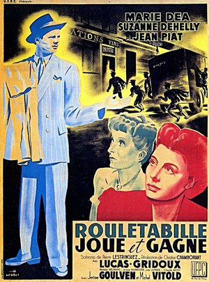 Rouletabille Joue et Gagne (1947) - poster
