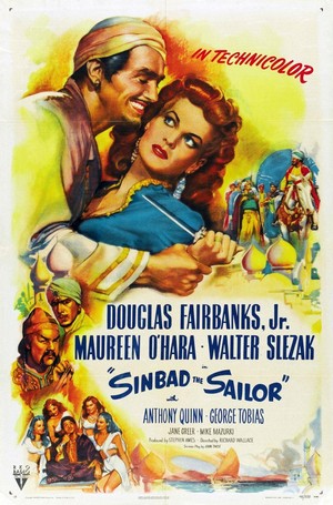 Sinbad, the Sailor (1947) - poster