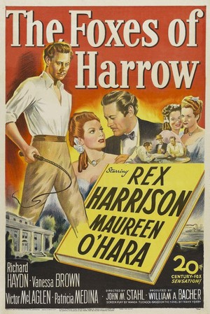 The Foxes of Harrow (1947) - poster