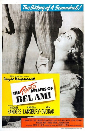 The Private Affairs of Bel Ami (1947) - poster