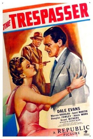 The Trespasser (1947) - poster