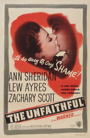 The Unfaithful (1947) - poster