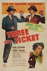 Three on a Ticket (1947) - poster