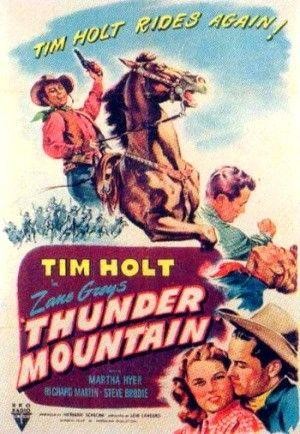 Thunder Mountain (1947) - poster