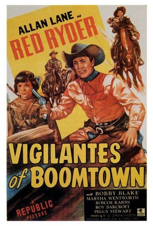 Vigilantes of Boomtown (1947) - poster