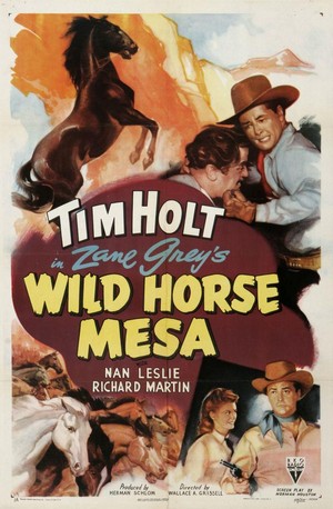 Wild Horse Mesa (1947) - poster