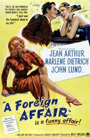 A Foreign Affair (1948) - poster