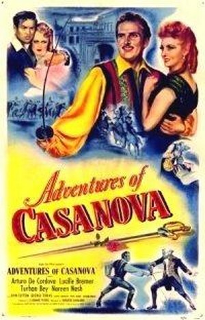 Adventures of Casanova (1948) - poster