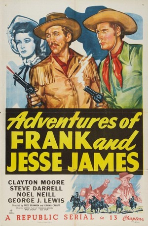 Adventures of Frank and Jesse James (1948) - poster