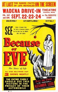 Because of Eve (1948) - poster