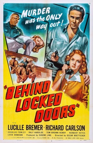 Behind Locked Doors (1948) - poster