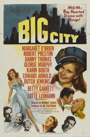 Big City (1948) - poster