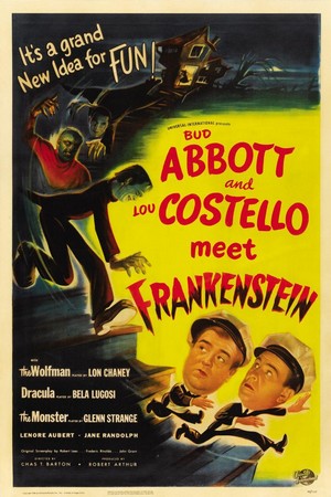 Bud Abbott Lou Costello Meet Frankenstein (1948) - poster