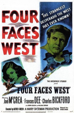 Four Faces West (1948) - poster