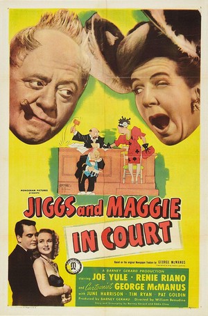 Jiggs and Maggie in Court (1948) - poster