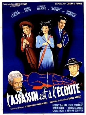 L'Assassin Est à l'Écoute (1948) - poster