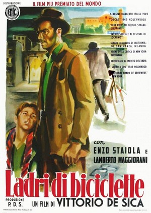 Ladri di Biciclette (1948) - poster