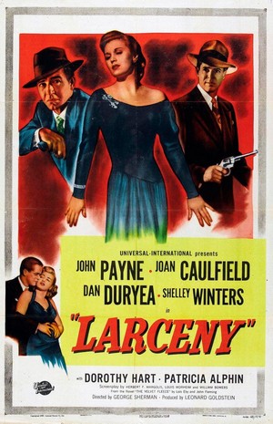 Larceny (1948) - poster