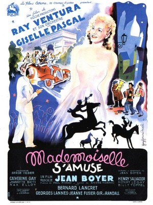 Mademoiselle S'Amuse (1948) - poster