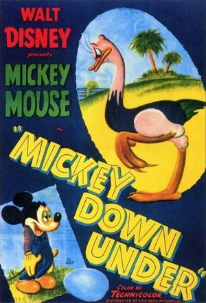 Mickey Down Under (1948) - poster