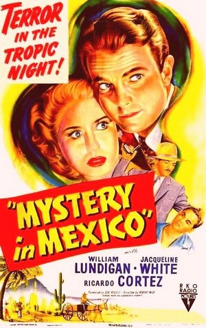 Mystery in Mexico (1948) - poster