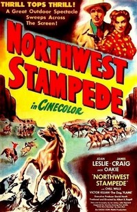 Northwest Stampede (1948) - poster