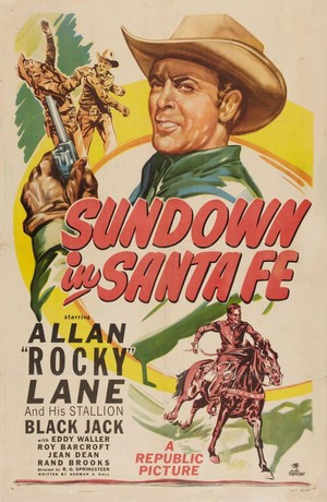 Sundown in Santa Fe (1948) - poster