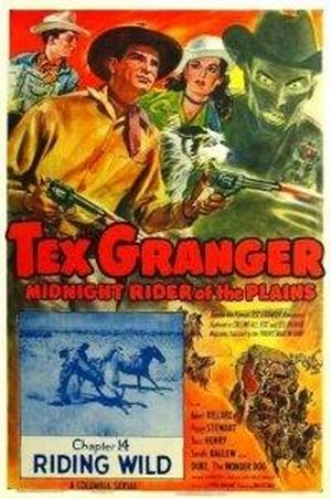 Tex Granger, Midnight Rider of the Plains (1948) - poster
