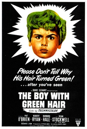 The Boy with Green Hair (1948) - poster