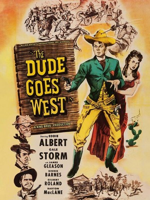 The Dude Goes West (1948) - poster